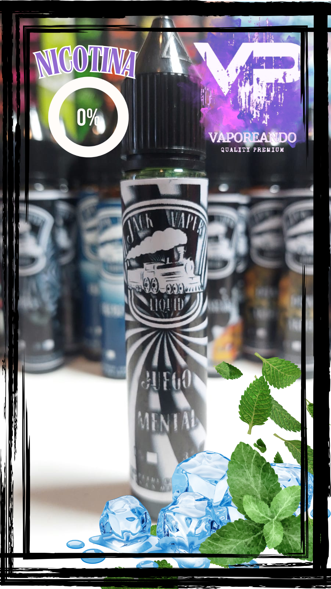 Jack Vaper Liquid 0% Nicotina