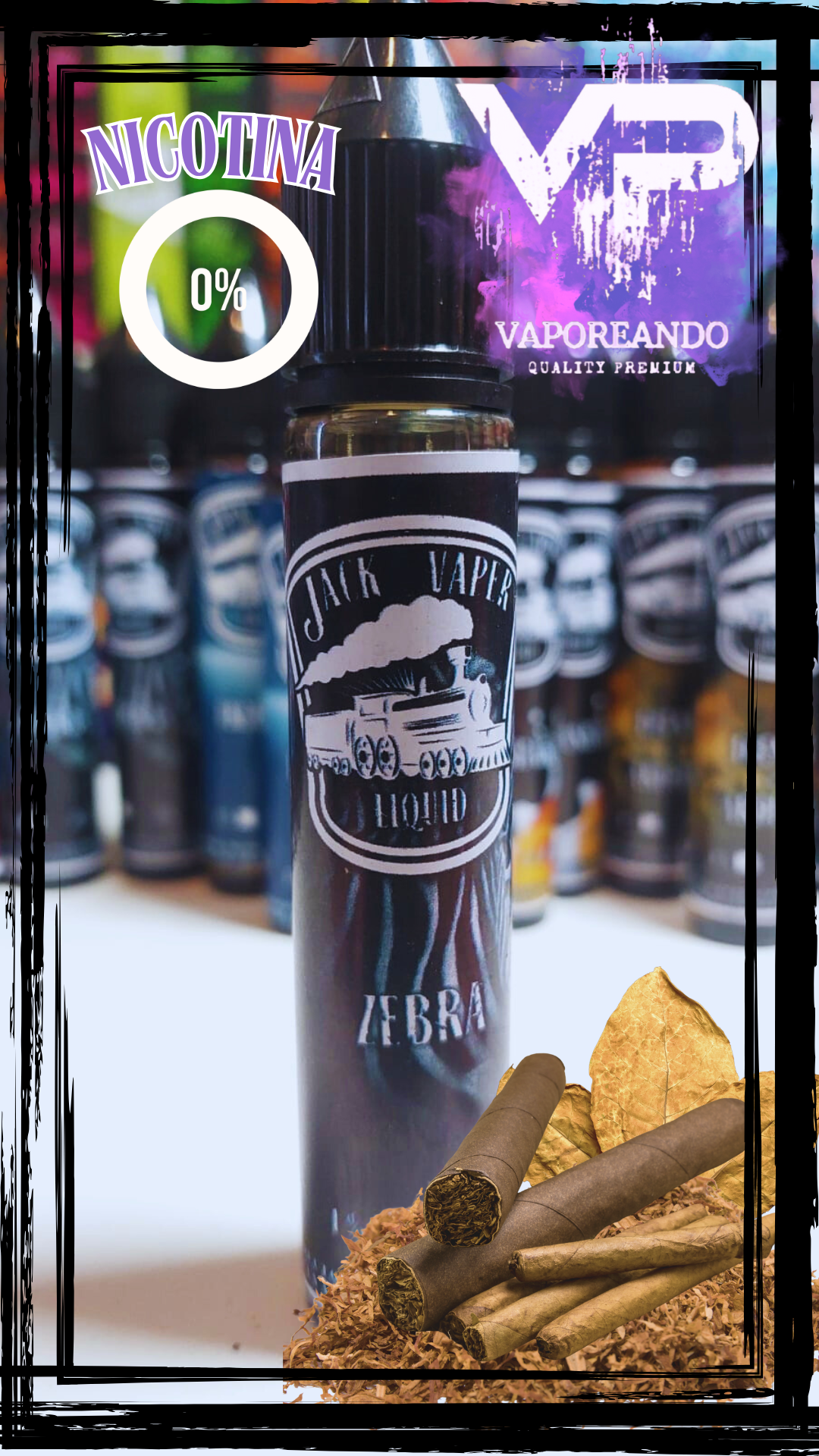 Jack Vaper Liquid 0% Nicotina