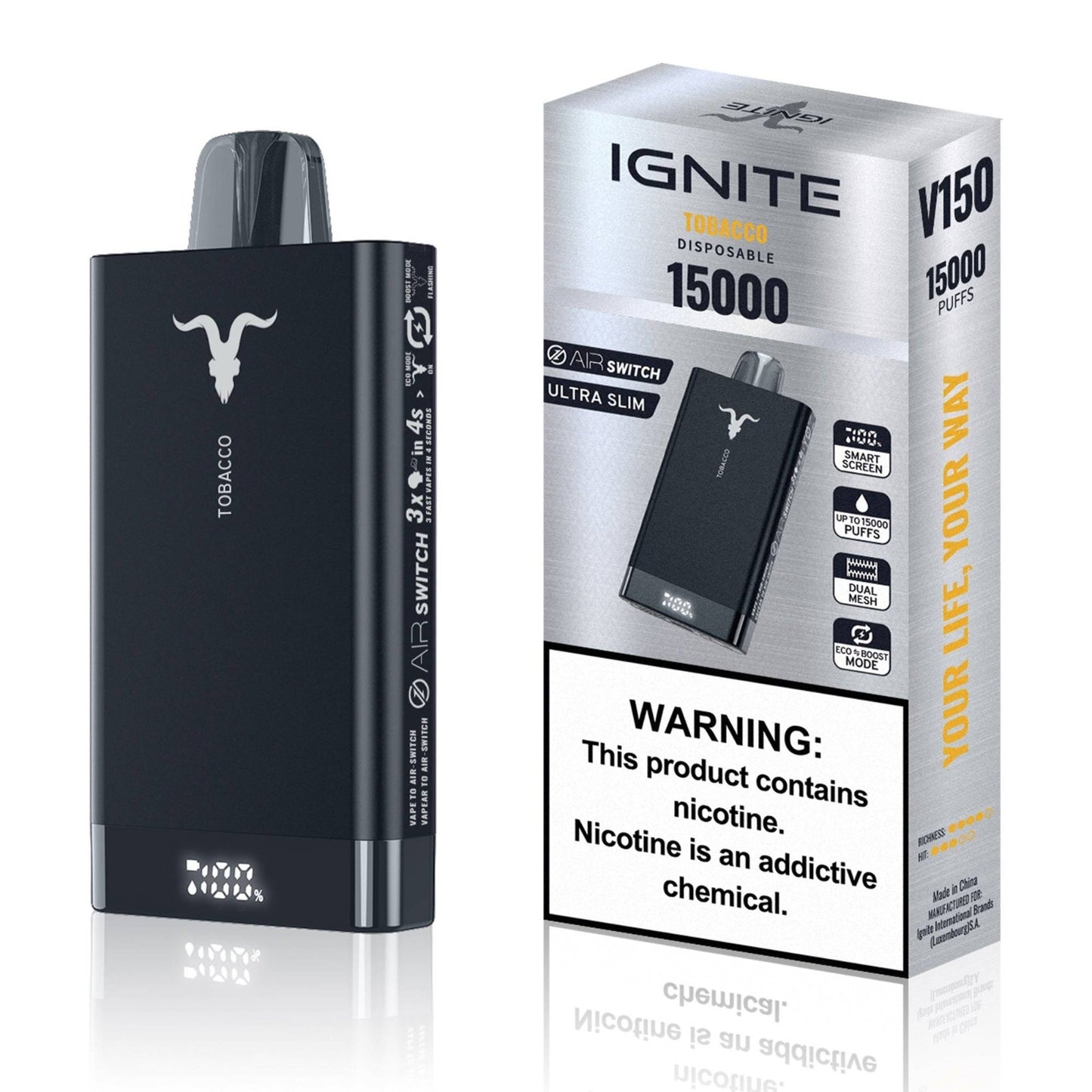 IGNITE 15000 PUFF