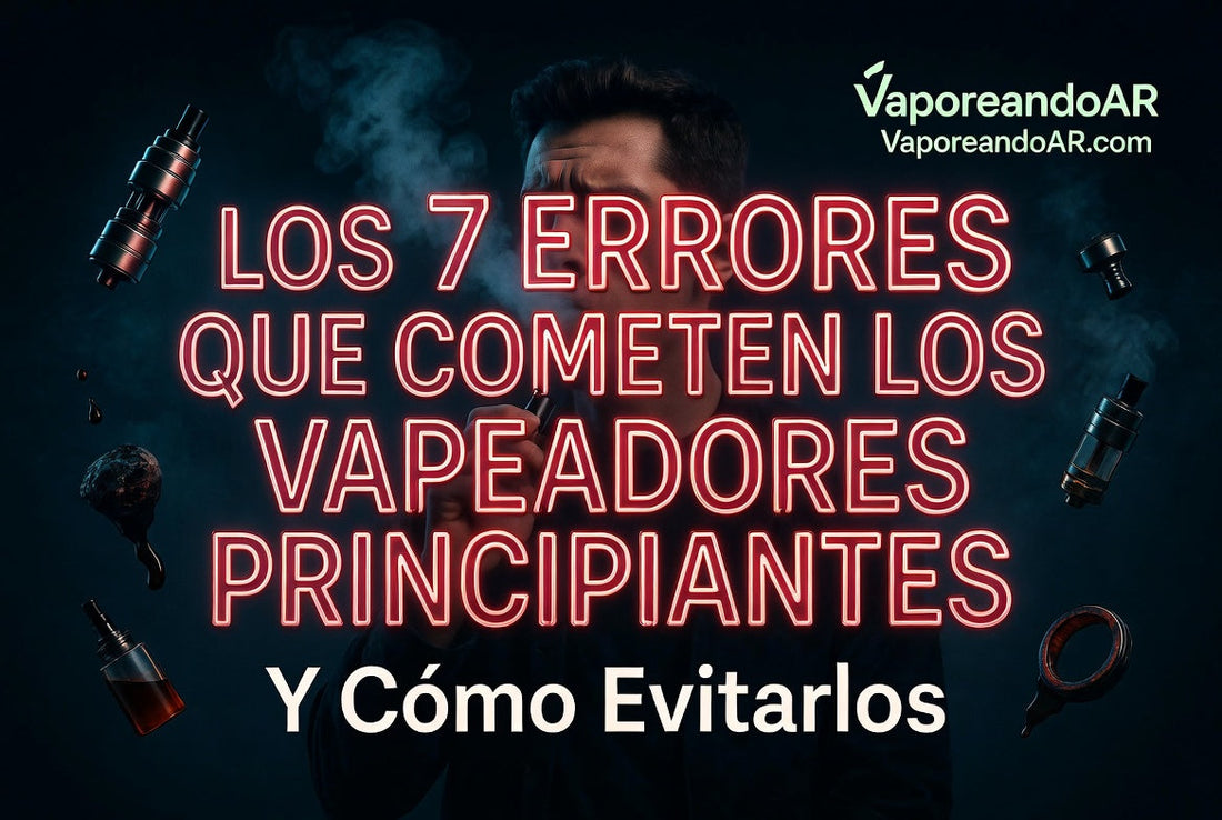 Los 7 Errores que Cometen los Vapeadores Principiantes en Rosario (y Cómo Evitarlos)