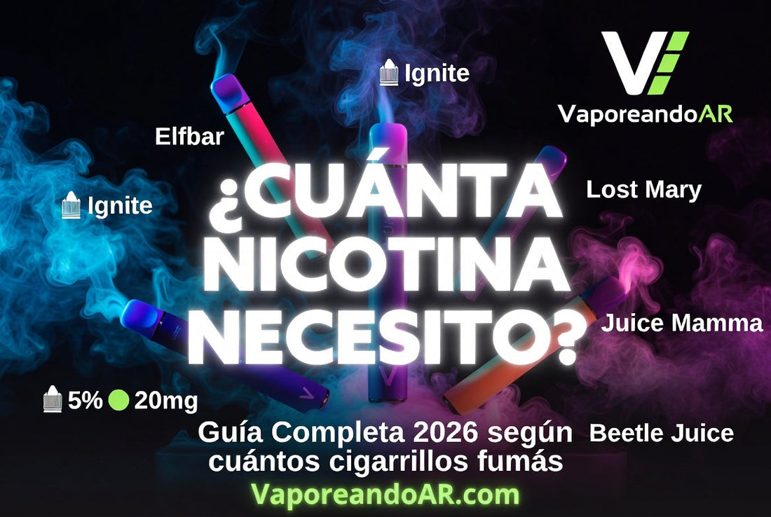 ¿Cuánta Nicotina Necesito? Guía Completa Según Cuánto Fumás (2026)