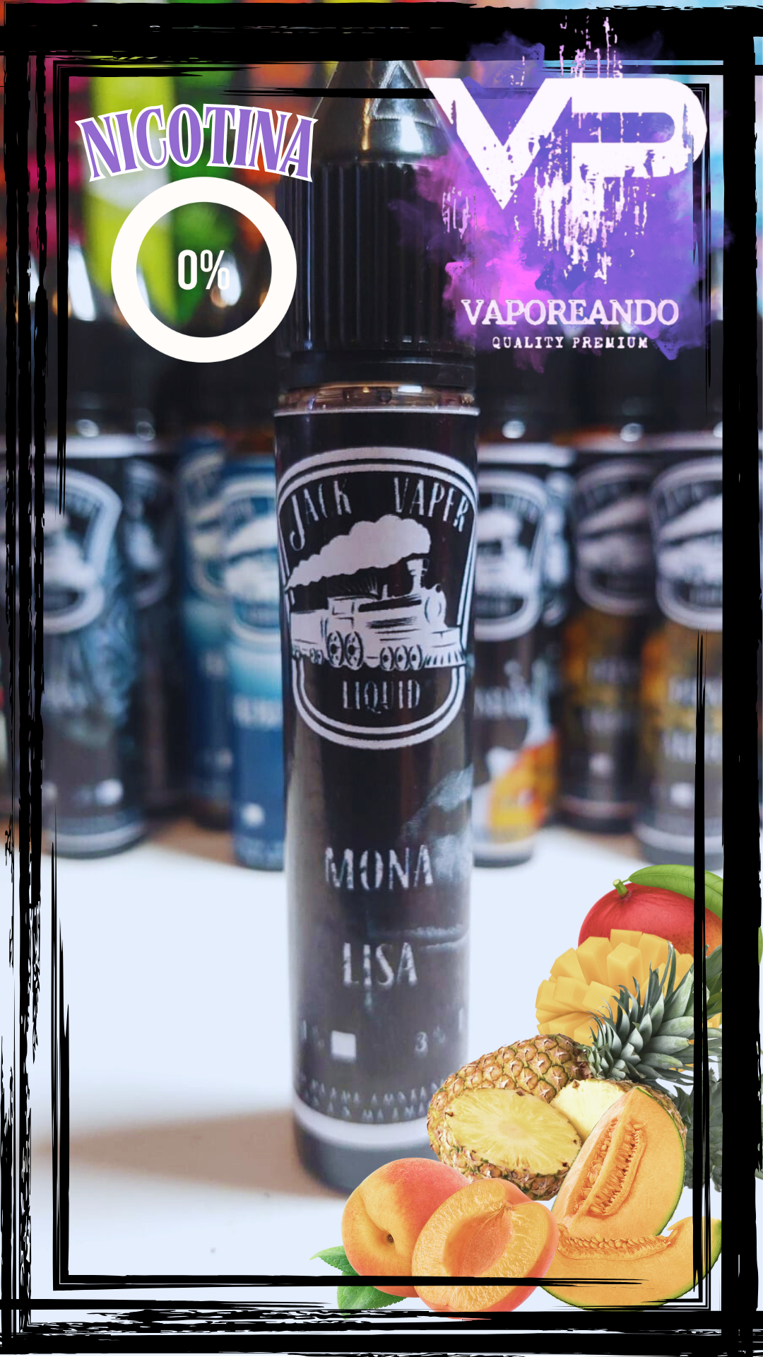 Jack Vaper Liquid 0% Nicotina